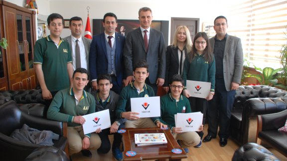 Altınşehir Anadolu Lisesi Tübitak Proje Ekibinden Ziyaret