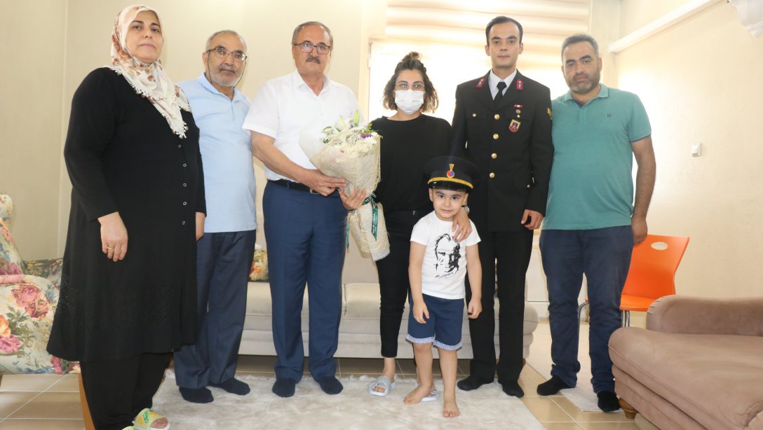 Ahmet Alagöz'den Şehit Ailelerine Bayram Ziyareti