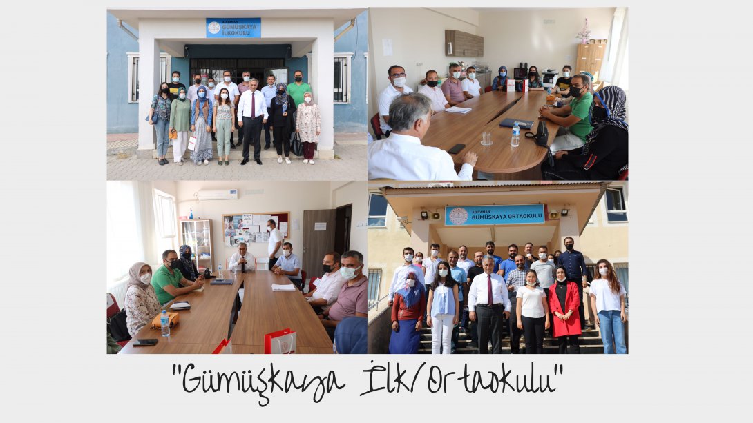 Milli Eğitim Müdürümüz Sayın Hakan Gönen, Gümüşkaya İlkokulu ve Gümüşkaya Ortaokulunu ziyaret etti.