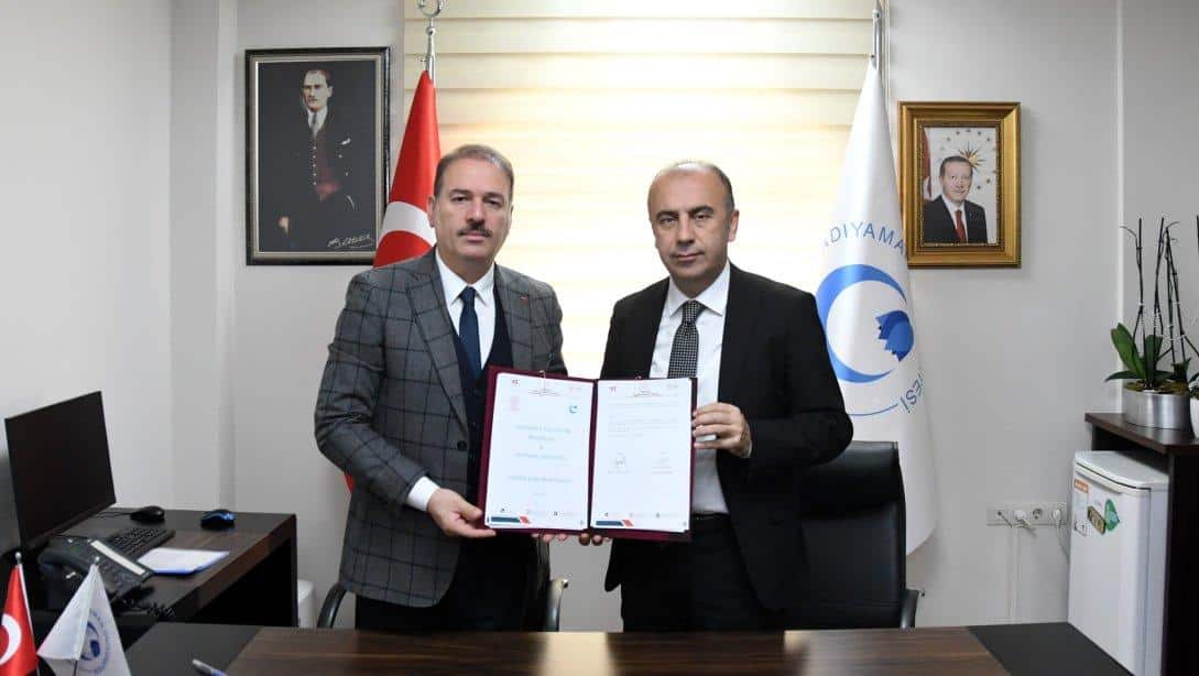 İl Millî Eğitim Müdürlüğümüz ile Adıyaman Üniversitesi arasında, eğitim-öğretim iş birliğini sağlanmasına ilişkin protokol imzalandı