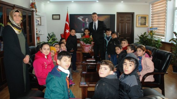 Atatürk İlkokulu Öğretmen ve Öğrencilerinden Ziyaret