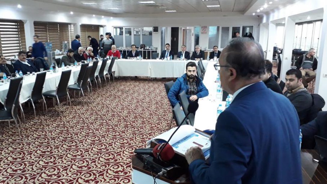Mili Eğitim Müdürü Ahmet Alagöz, Basın Mensupları ile Bir Araya Geldi