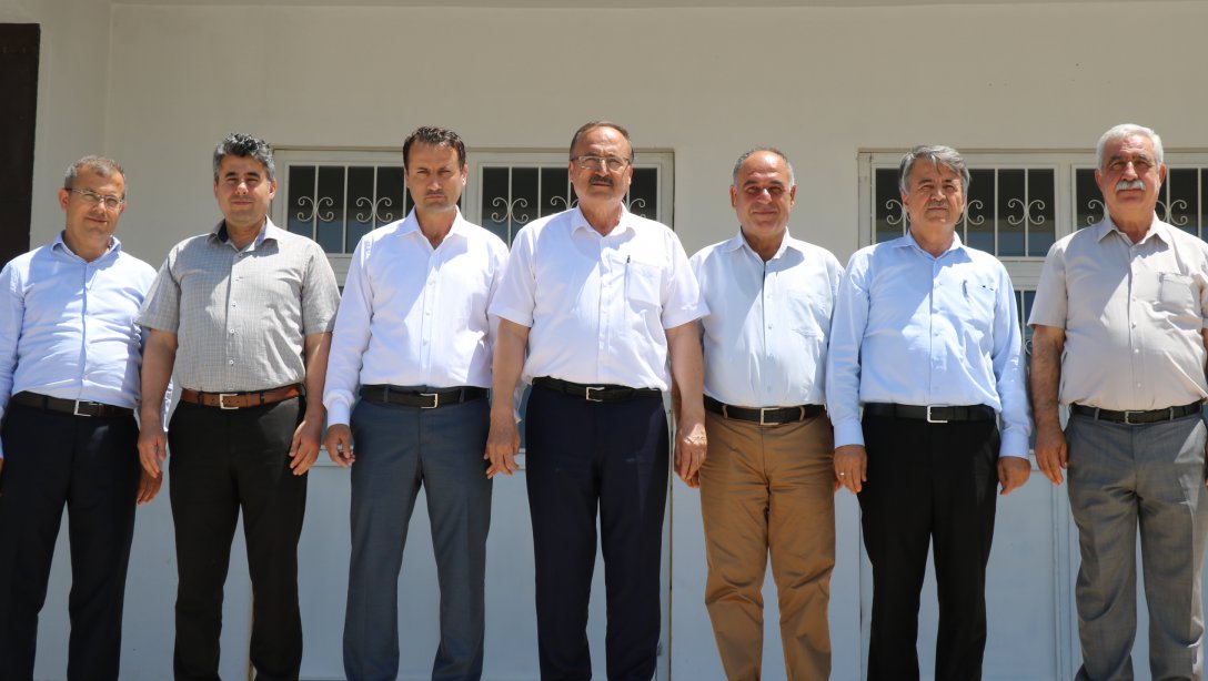 İl Milli Eğitim Müdürü Ahmet Alagöz Samsat ilçesinde yapımında sona gelinen 