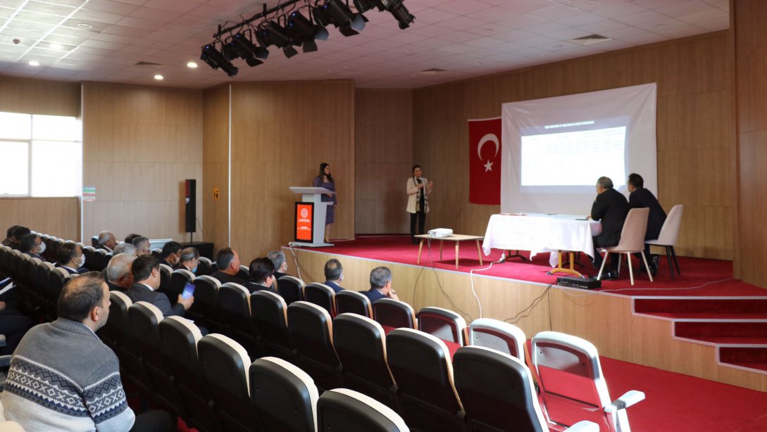 Milli Eğitim Bakanlığı Temel Eğitim Genel Müdürlüğü İzleme ve Değerlendirme Daire Başkanı Sayın Songül Koçer, Adıyaman'da Bilgilendirme ve Koordinasyon Toplantısı Gerçekleştirdi