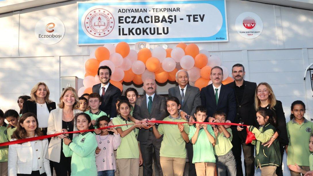 Tekpınar Eczacıbaşı - TEV İlkokulu Açılışı Sayın Valimiz Dr. Osman Varol ve Hayırseverlerin Katılımıyla Gerçekleştirildi.