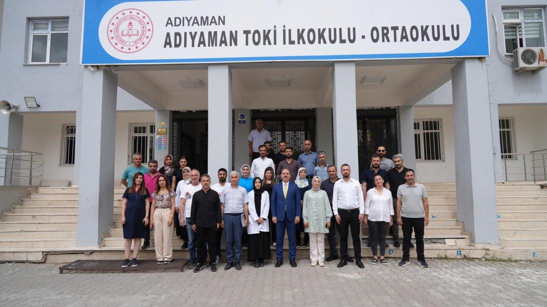 İl Milli Eğitim Müdürümüz Sayın Ali Tosun, Esentepe TOKİ ve Cahit Zarifoğlu İlk/Ortaokullarını Ziyaret Etti